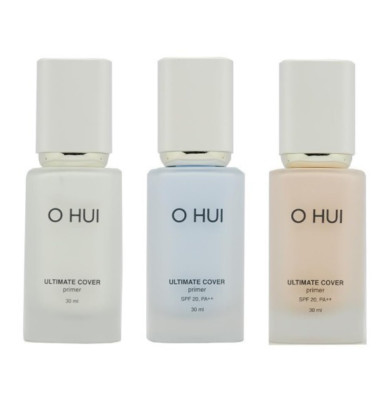 O HUI Ultimate Cover Primer 30ml 3 Type Color Dense Flawless Skin Look K-Beauty