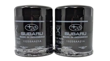 Subaru Engine Oil Filter & Crush Gasket Kit 15208AA21A & 803916010 - 2 Pack