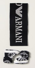 Emporio Armani Baby Set Scarf And Booties size small (P33)
