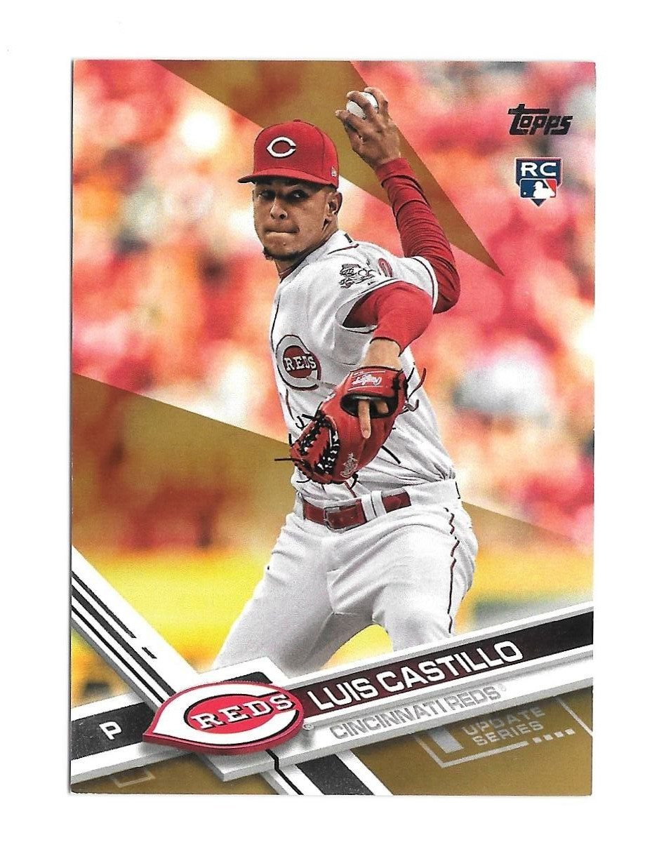 LUIS CASTILLO RC 2017 Topps Update GOLD Parallel #/2017 -CINCINNATI REDS- US139