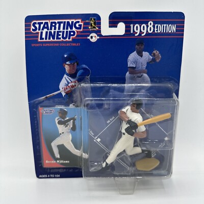 NEW ''BERNIE WILLIAM'' STARTING LINEUP.. BASEBALL MLB ACTION FIGURE...1998 EDITION
