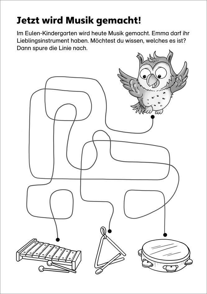 Thumbnail - Lernstern. Mein Eulenschlauer Kindergartenblock. Spielend Lernen |
