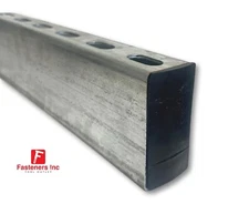 PVC Style Plastic Black End Caps Plug Unistrut Channel 3-1/4'' X 1-5/8'' #EC-5B