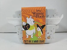 Disney Winnie The Pooh & Friends Fall Leaves Mini Baking Loaf Pans Set Of 2