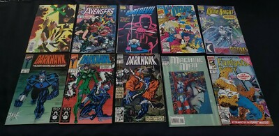 MISC MARVEL 10PC (FN/VF) EARTH X, MARC SPECTOR: MOON KNIGHT, DAREDEVIL 1991-99