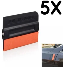 5PCS Carbon Fiber Film Vinyl Car Wrap Magnetic Squeegee Window Tint Scraper