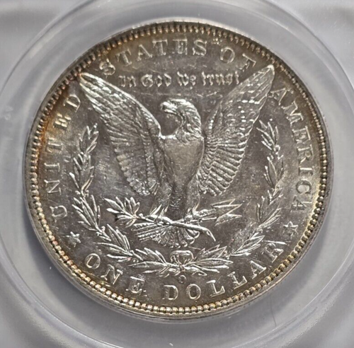 1895-O Morgan Silver Dollar ANACS AU50: DETAILS (G829) - Picture 4 of 4