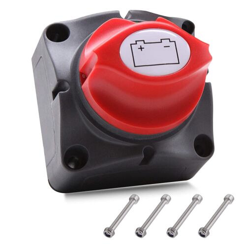 Battery Switch Isolator Cut Off Kill for Knob Marine Boat Camper Truck 12V 600 A - Picture 5 of 17
