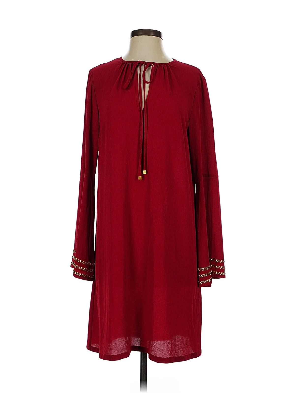 MICHAEL Michael Kors Women Red Casual Dress S