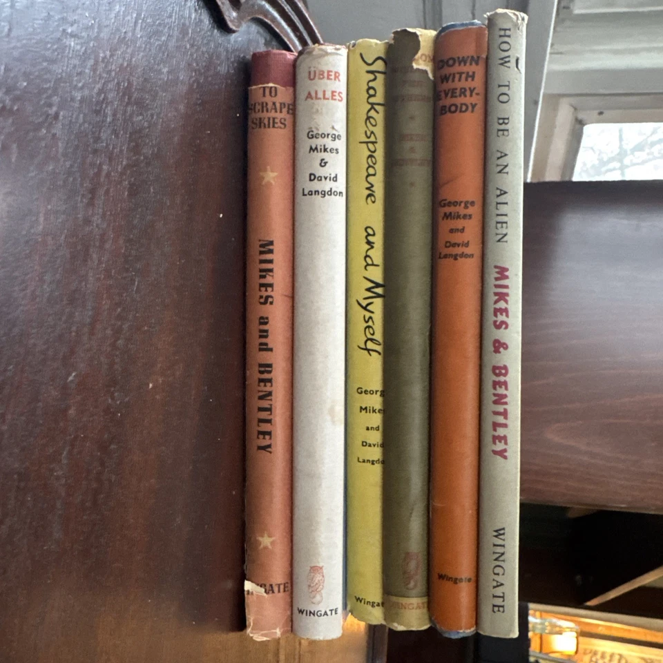 Vintage George Mikes Collection-6 Illustrated 1st Ed Vols 1950s - Image 2 of 4