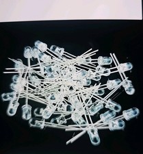 5MM LED Bulb -  RED  3Volt DC pack of 100.  single colour 