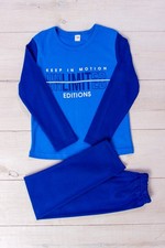 Boys' Space-Themed Pajama Set   Soft Interlock Fabric  Astronaut Print, Any ...