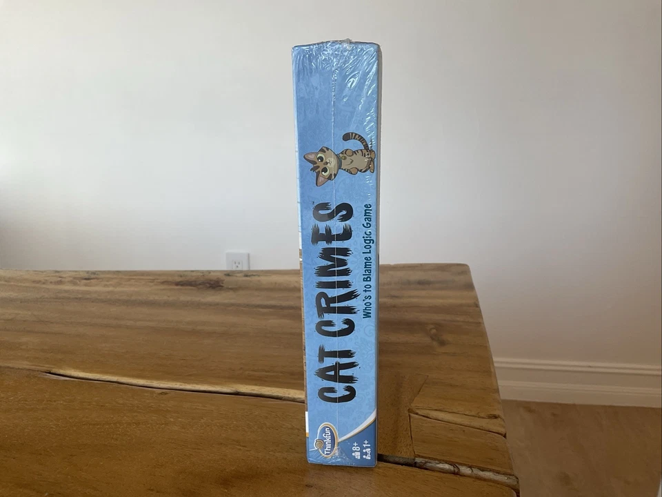 Juego de mesa de lógica ThinkFun Cat Crimes Who's to Blame Foto 3 de 4