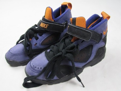 Vtg 1992 Air Check - Blue / Dark Curry-Black Sz 8 US Great Shape! Basketball ACG
