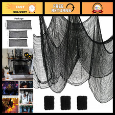 590" x 30" Halloween Creepy Cloth - Spooky Indoor/Outdoor Decor for Haunted Hous