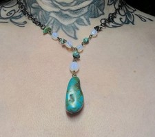 turquoise necklace women