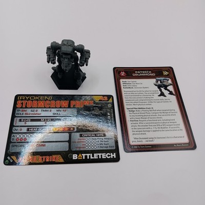 Stormcrow #4 BattleTech Medium Mech Miniature CGL Clan Command Star Ryoken Prime