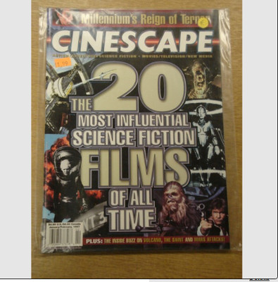 CINESCAPE 1997 JAN-FEB VF SCIENCE FICTION SENDAI MEDIA GROUP US MAGAZINE SPOCK