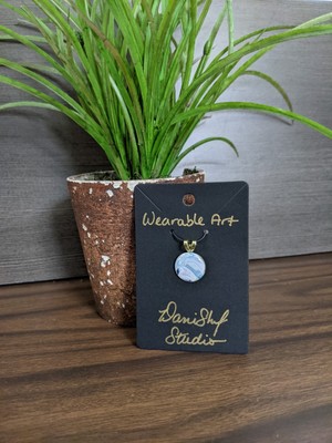 One Of A Kind Wearable Art Jewelry Pendant Handmade by Danielle E Sheffer
