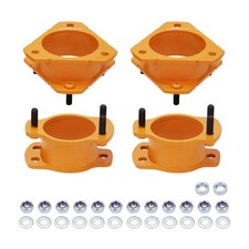 4 Pcs 3 Front 2 Rear Leveling Lift Kit For Ford Explorer 2006-2010 4 Pcs 3 Front 2 Rear Leveling Lift Kit For Ford Explorer 2006-2010