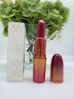 MAC Cosmetics LUSTRE LIPSTICK 520 See Sheer  0.10oz Limited Edition Case