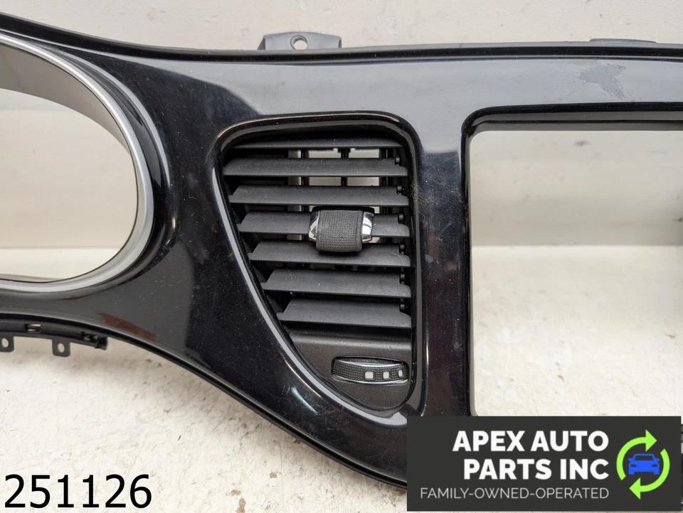OEM 2013 Dodge Dart 1.4L SPEEDOMETER CLUSTER SCREEN DASH TRIM BEZEL PANEL — 第 4/4 张图片