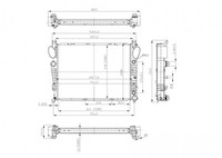 Hart KüHler WasserküHler MotorküHler FüR Mercedes SL S-Klasse R230 W220 C215