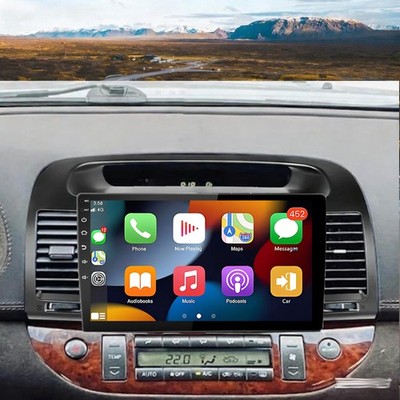 10.1'' CarPlay For 2002 2006 TOYOTA CAMRY Android 13 Car Radio Stereo GPS WIFI