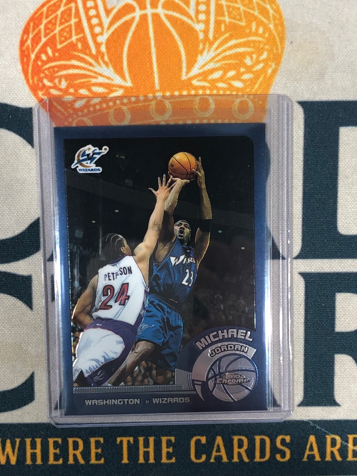 2002-03 Topps Chrome  MICHAEL JORDAN Card #10  E PS