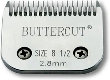 Buttercut Stainless Steel Dog Clipper Blade, Size-8-1/2, 7/64-Inch Cut Length