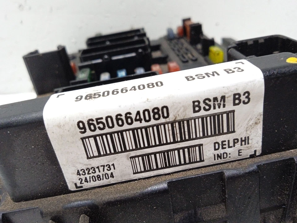 9650664080 CENTRALITA BSM / BSM B3 / 2309219 PARA PEUGEOT 307 SW 3H 1.6 HDI 11 - Immagine 3 di 4