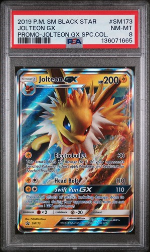 Jolteon-GX graded PSA 8 for sale on eBay