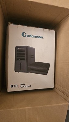 Adamson B10 Bett Kühlsystem Twin 75'' L x 39'' W schwarz Sweats + heiße Schläfer