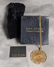 Joan Rivers Filigree Medallion Necklace 2
