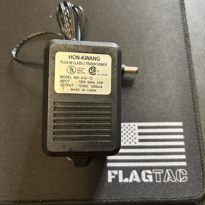 AC Adapter for Hon-Kwang Plug In Class 2 Transformer A12-12 (12 VAC 1200 mA)