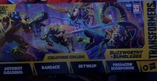 Transformers Legacy Creatures Collide Buzzworthy Bumblebee Goldbug 4 Pack New