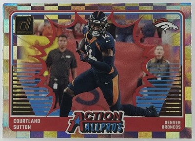 2024 Panini Donruss Courtland Sutton #5 Action All Pros Denver Broncos NFL