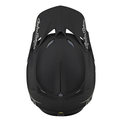 Troy Lee Designs SE5 ECE Carbon Helmvisier, Stealth, black/chrome
