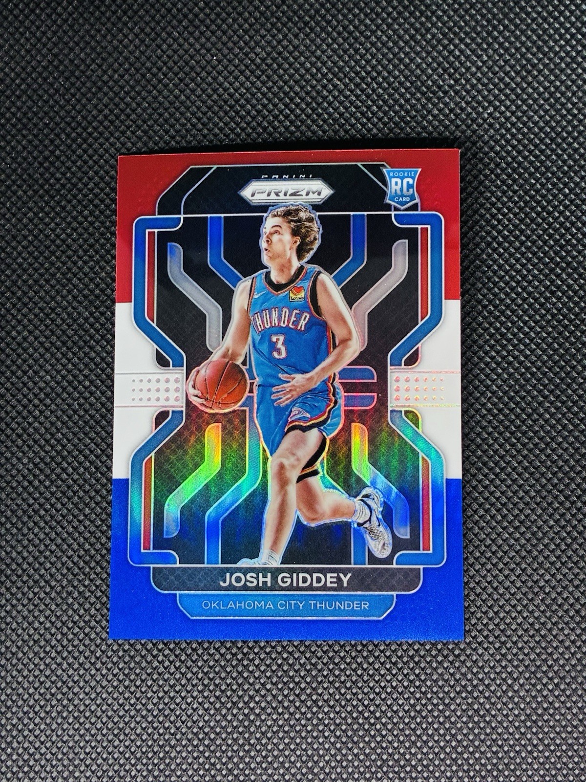2021-22 Panini Prizm Josh Giddey Red White Blue Rookie #301