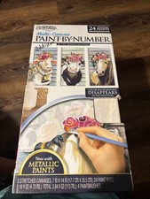 ArtSkills Multi-Canvas Farm Friends Paint-By-Number 3-7  X 14  Stretched Canvas