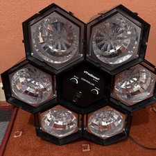 Prosound N76HZ LED Disco Strobe Pod Light 6-Coloured Variable Speed Control