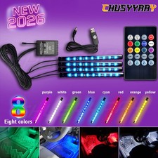 Rgb Led Lights Car Interior Floor Decor Atmosphere Strip Lamp Rgb Led Lights Car Interior Floor Decor Atmosphere Strip Lamp