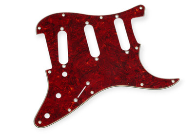 ST-Style 62' Vintage Red Tortoise Celluloid Guard fits Fender  US&Mex. Vintage