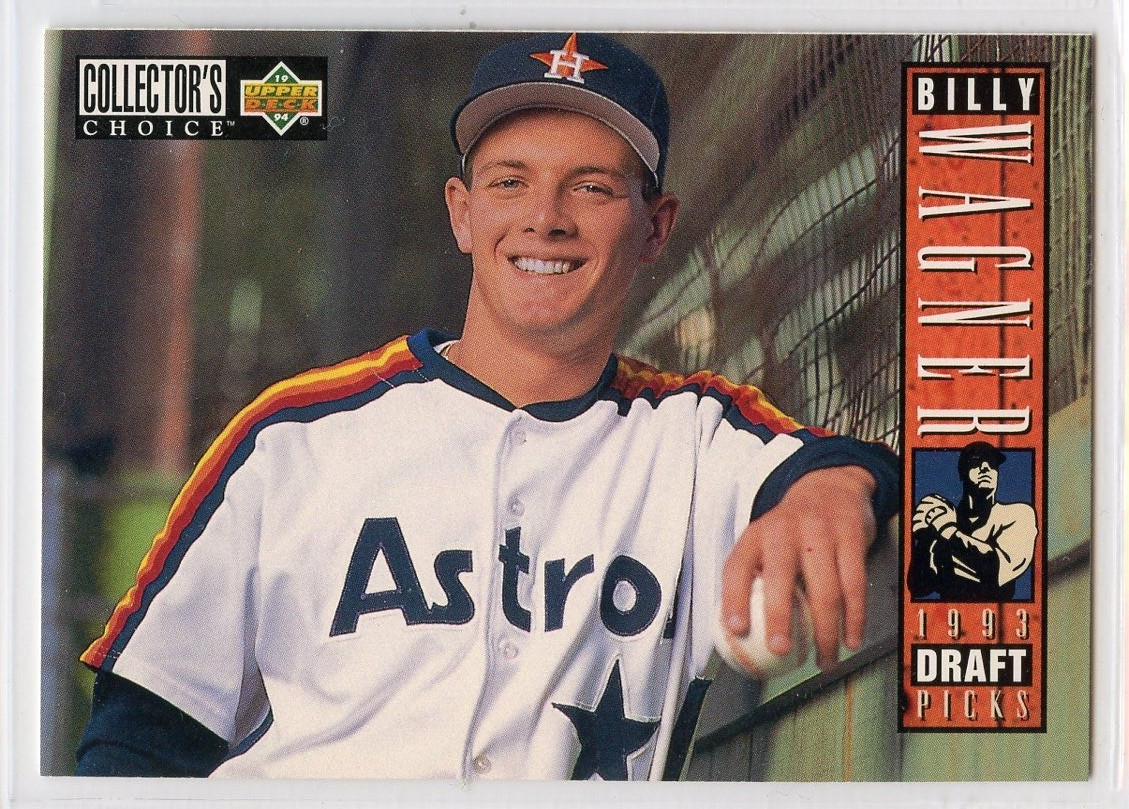 1994 Collector's Choice Draft Picks - #29 - Billy Wagner - Houston Astros