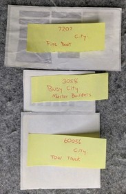 LEGO City Partial Sticker Sheets Lot (16) Police Fire Coast Guard + 2012 Promo