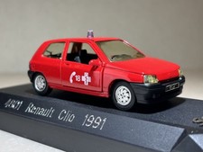Renault Clio POMPIERS 1/43 Solid Model No Box [Age 13+]