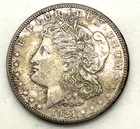 1921S Morgan 90% Silver US Coin Dollar Circulated FULL LIBERTY Excel Detail