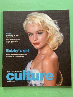 CULTURE mag 21-November-2004 KATE BOSWORTH Nirvana Zane Lowe Arthur Miller MOMA