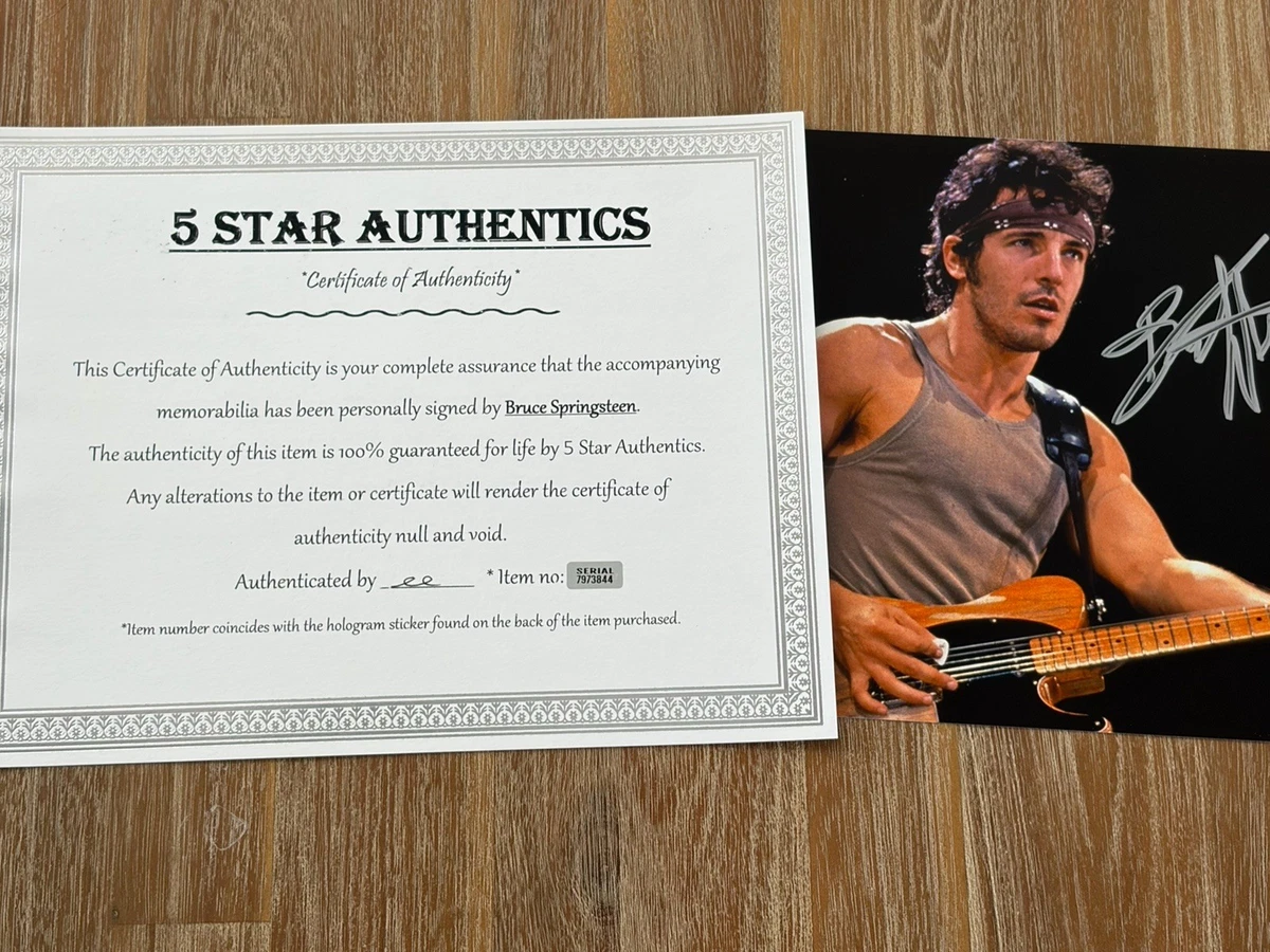 Original Bruce Springsteen Memorabilia for sale | eBay
