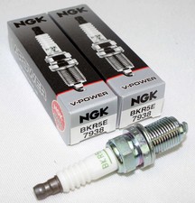 NGK 7938 V-Power Spark Plugs BKR5E Pack of 2